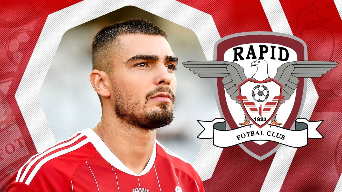 OFICIAL: Transfer de ultim moment la Rapid București provoacă unde de șoc în Liga 1!